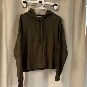 Cozy Olive Green Hoodie Sweater